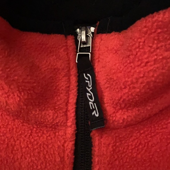 Spyder Kids Boys Fleece Sweater Sz 8 - Picture 3 of 7